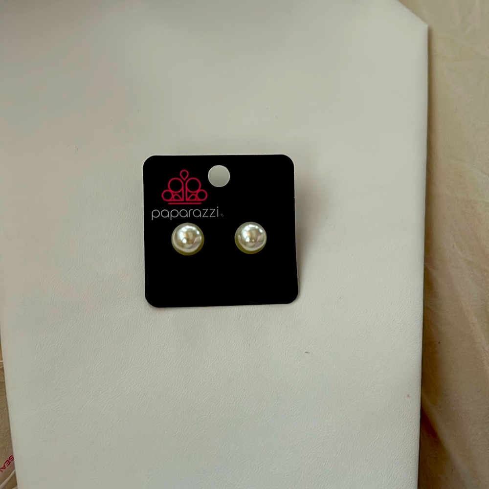 Pearl earrings